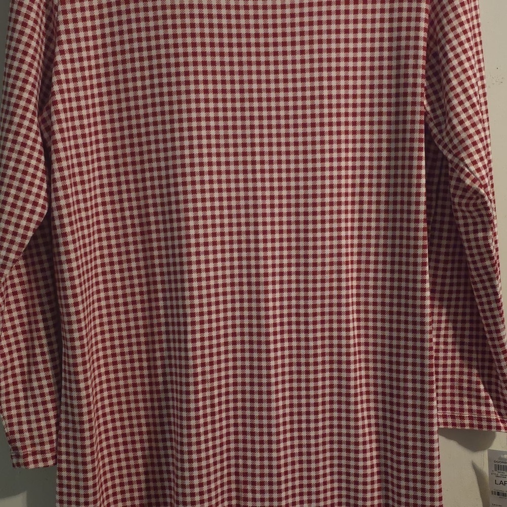 Charter Club Red and White Gingham Intimates - Picture 14 of 15